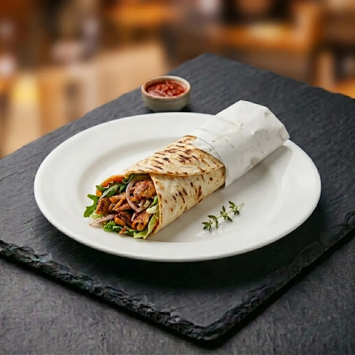 DönerOva · Tavuk döner dürüm