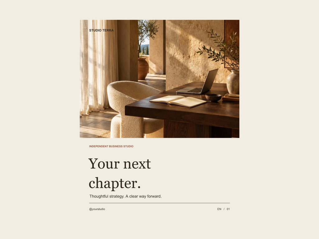 Service Business Canva Templates, Instagram Posts, Stories and Workbook, English and Turkish