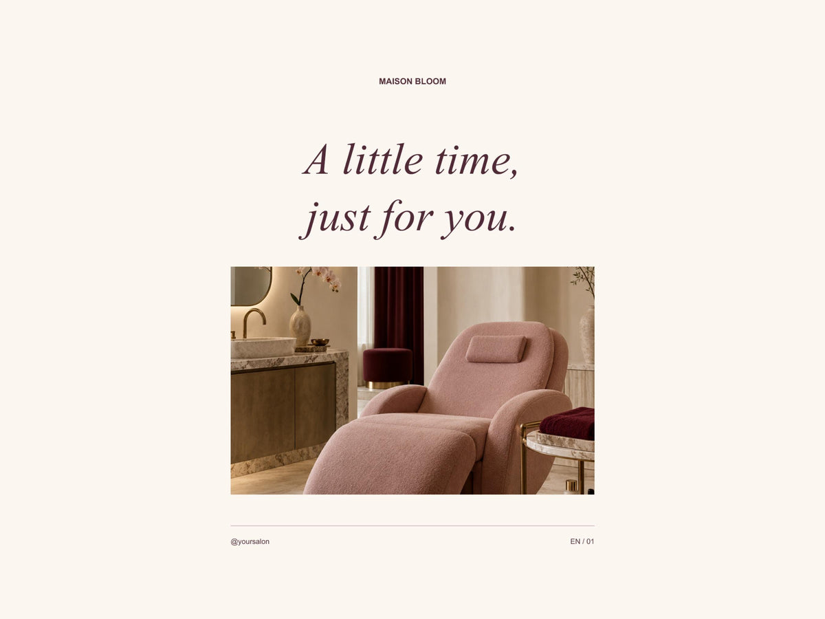 Beauty Salon Canva Templates, Spa Instagram Posts, Stories and Welcome Guide, English and Turkish