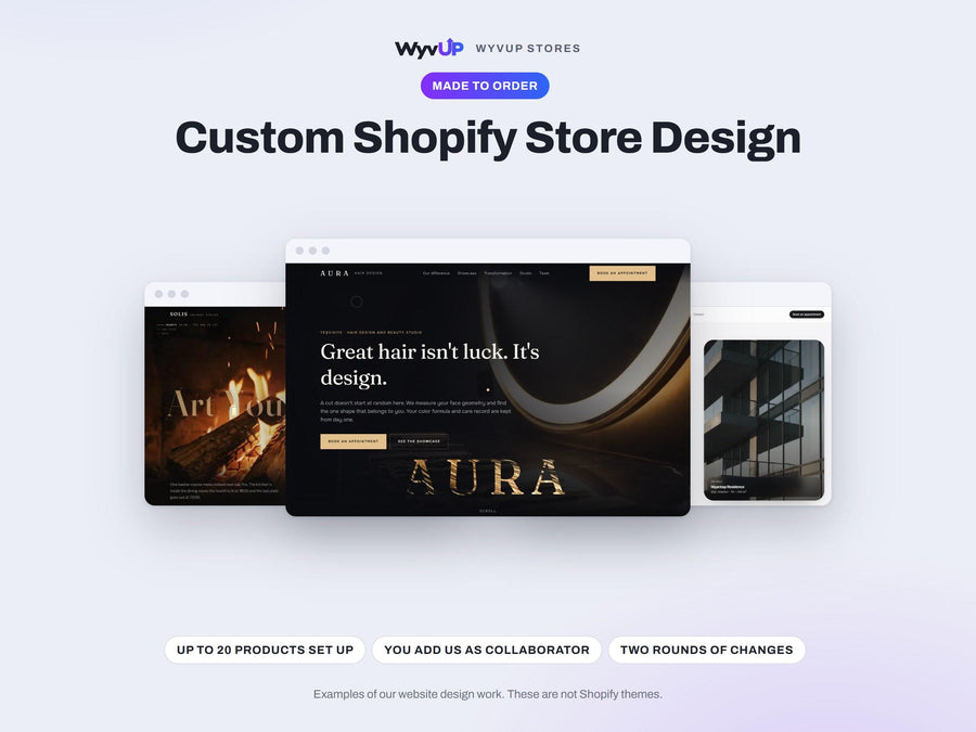 Custom Shopify Store Design