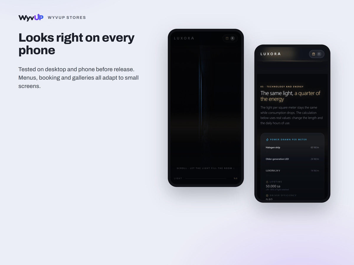 Lighting Store Website Template | Interior Product Shop Site | Lovable AI Editable React Template | Price Configurator